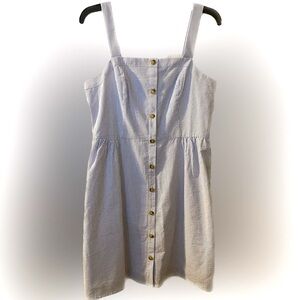 NWT JCREW Womens Seersucker Dress size 10